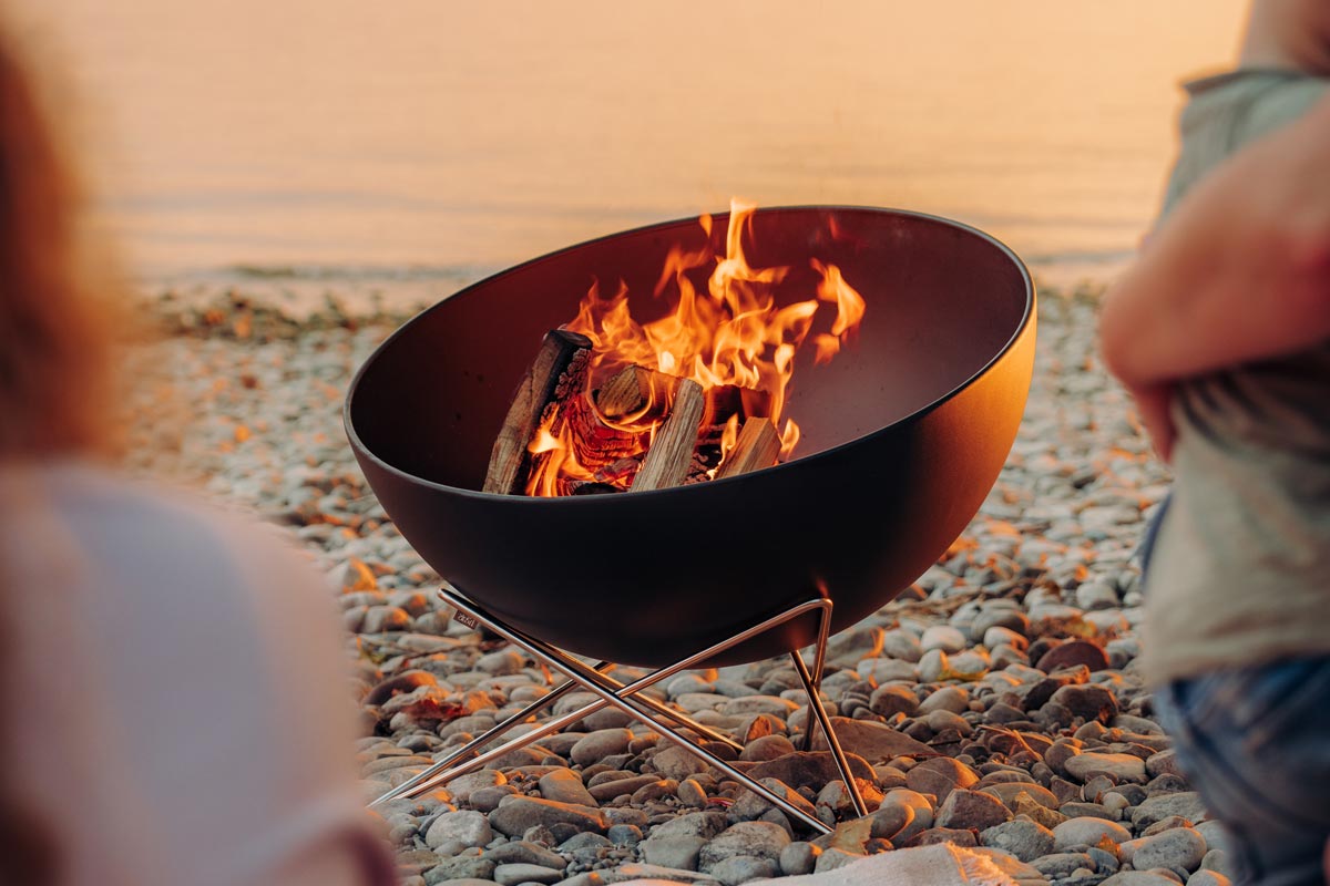 BOWL 57 Feuerschale mit Sternfuß – Produktansicht 4