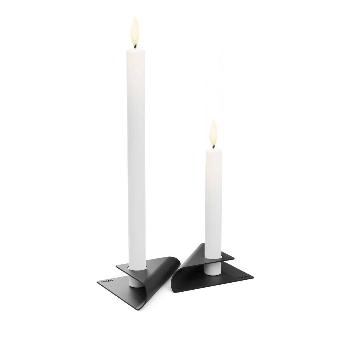 SQUARE CANDLE Kerzenhalter schwarz
