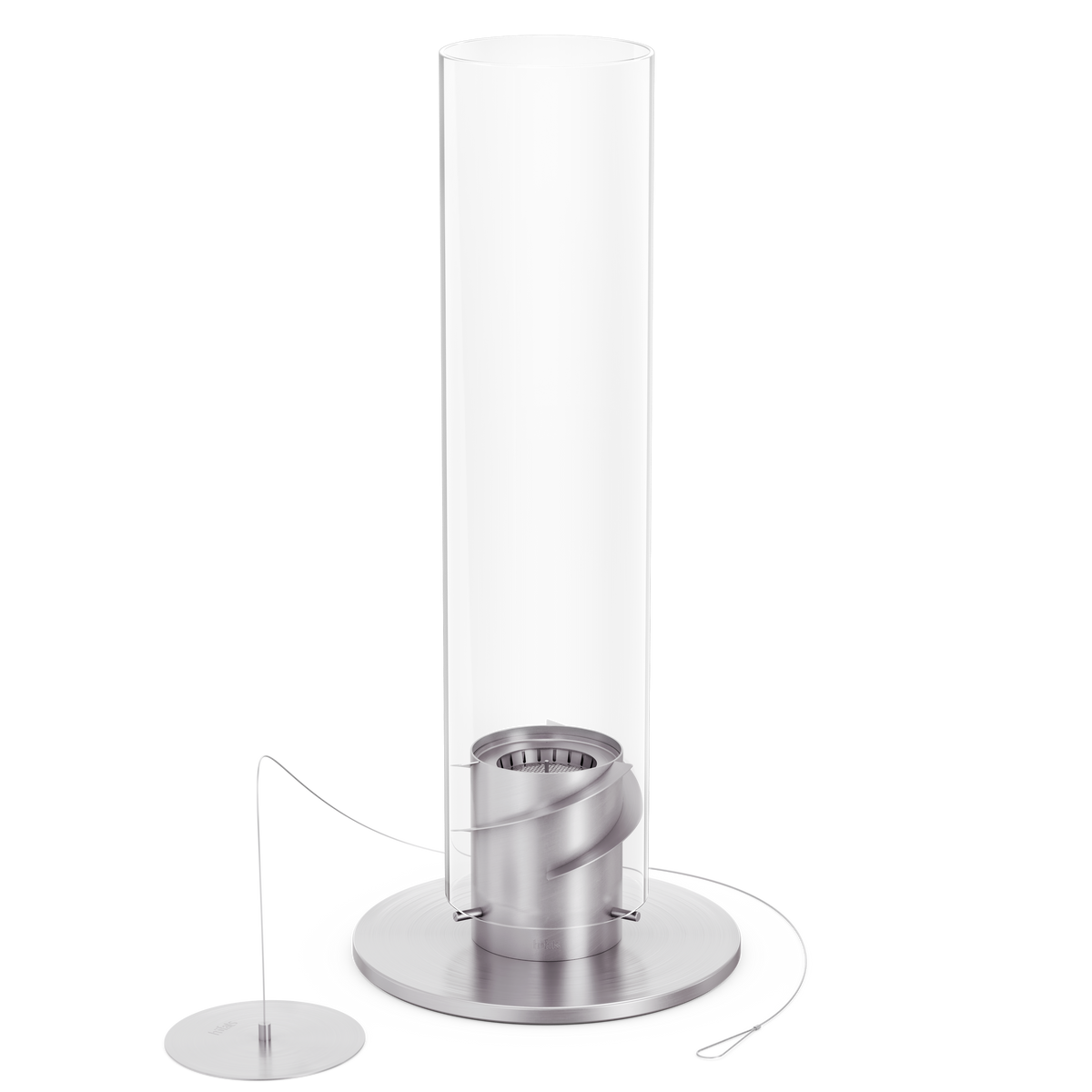 SPIN classic 1500 Standfeuer silber
