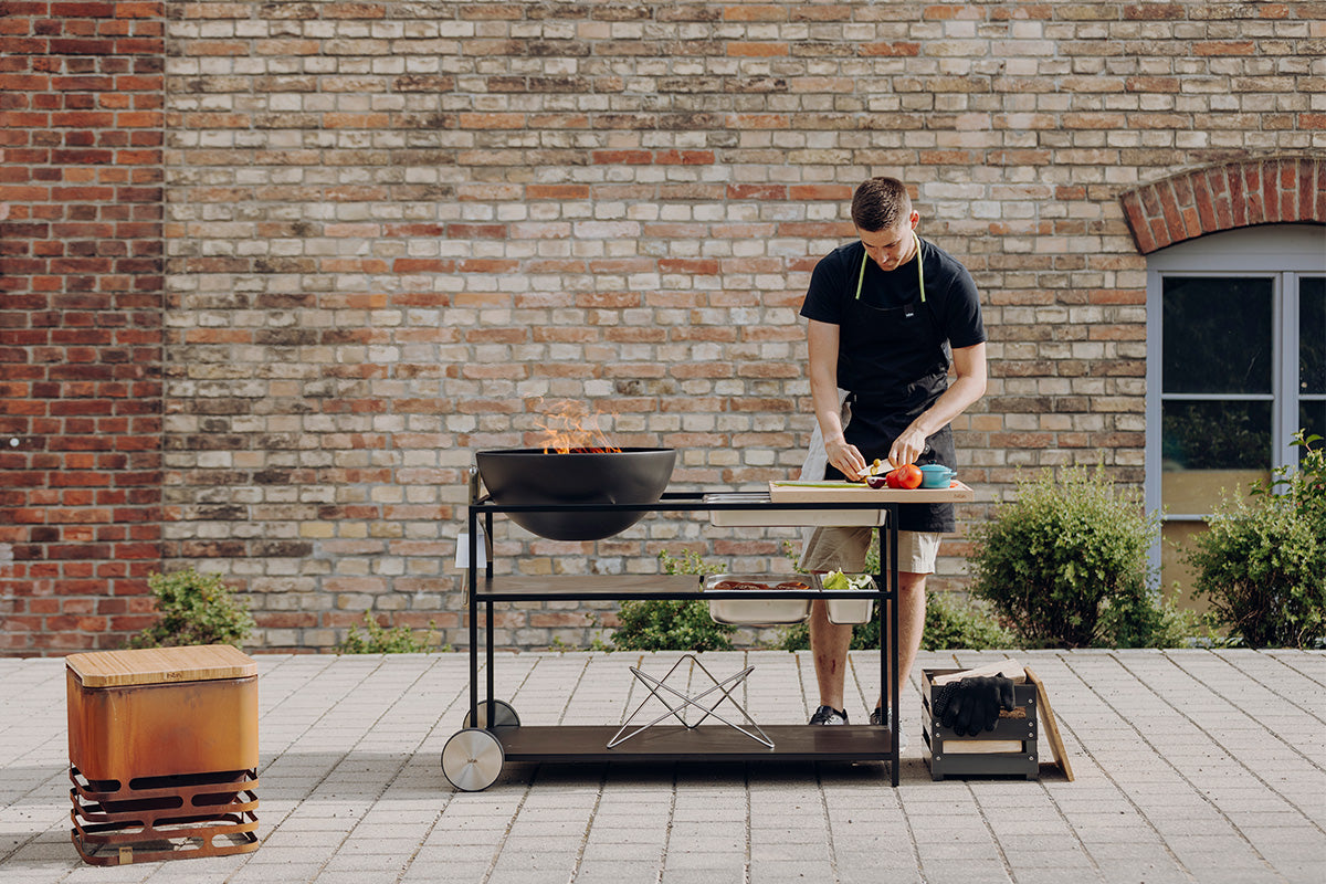 FIRE KITCHEN mit BOWL 57 Plancha-Grillset tief – Produktansicht 5
