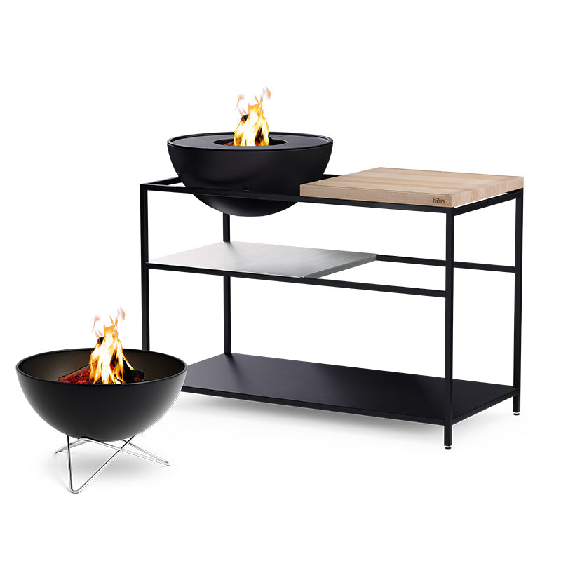 FIRE KITCHEN mit BOWL 57 Plancha-Grillset tief – Produktansicht 2