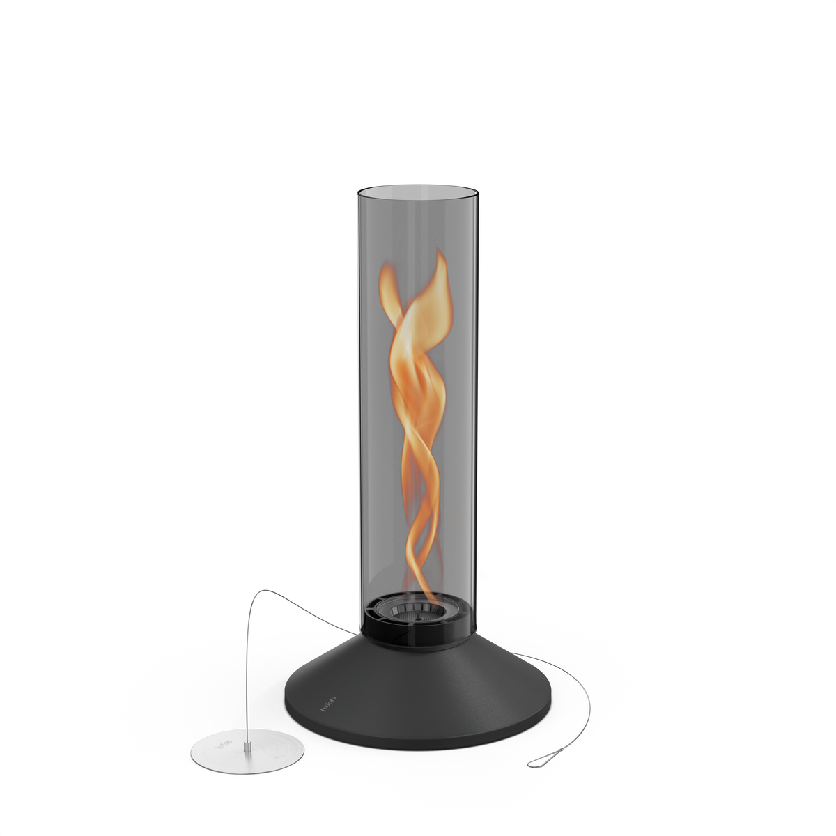 SPIN X 1200 Tischfeuer all black