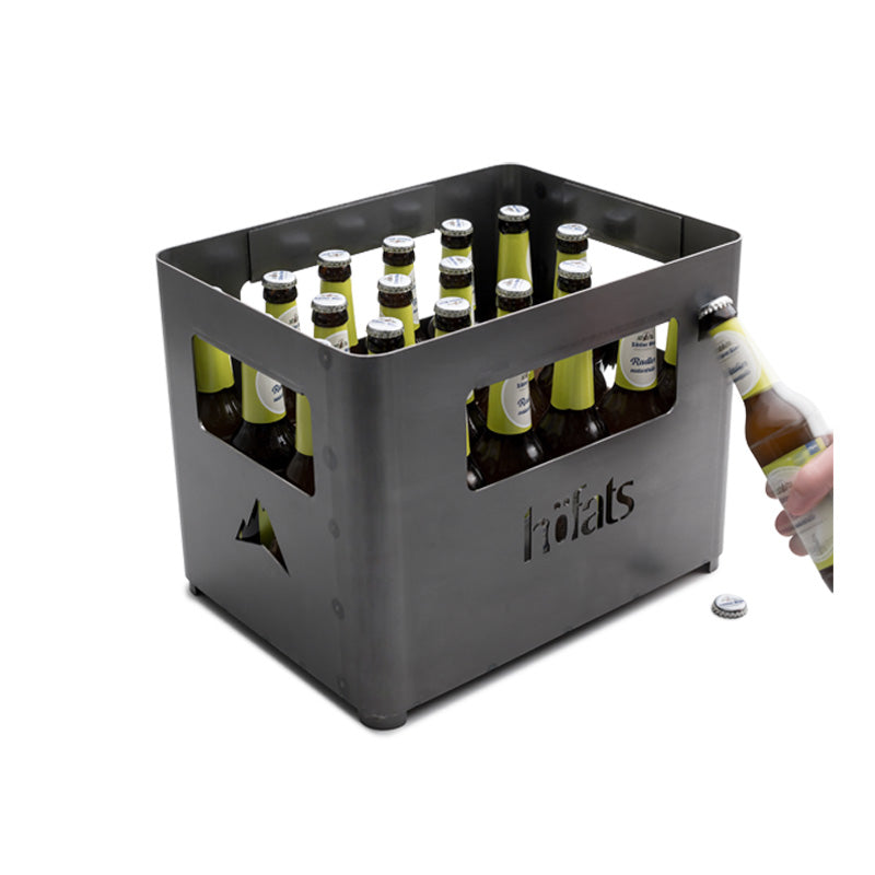 BEER BOX Feuerkorb schwarz – Produktansicht 4