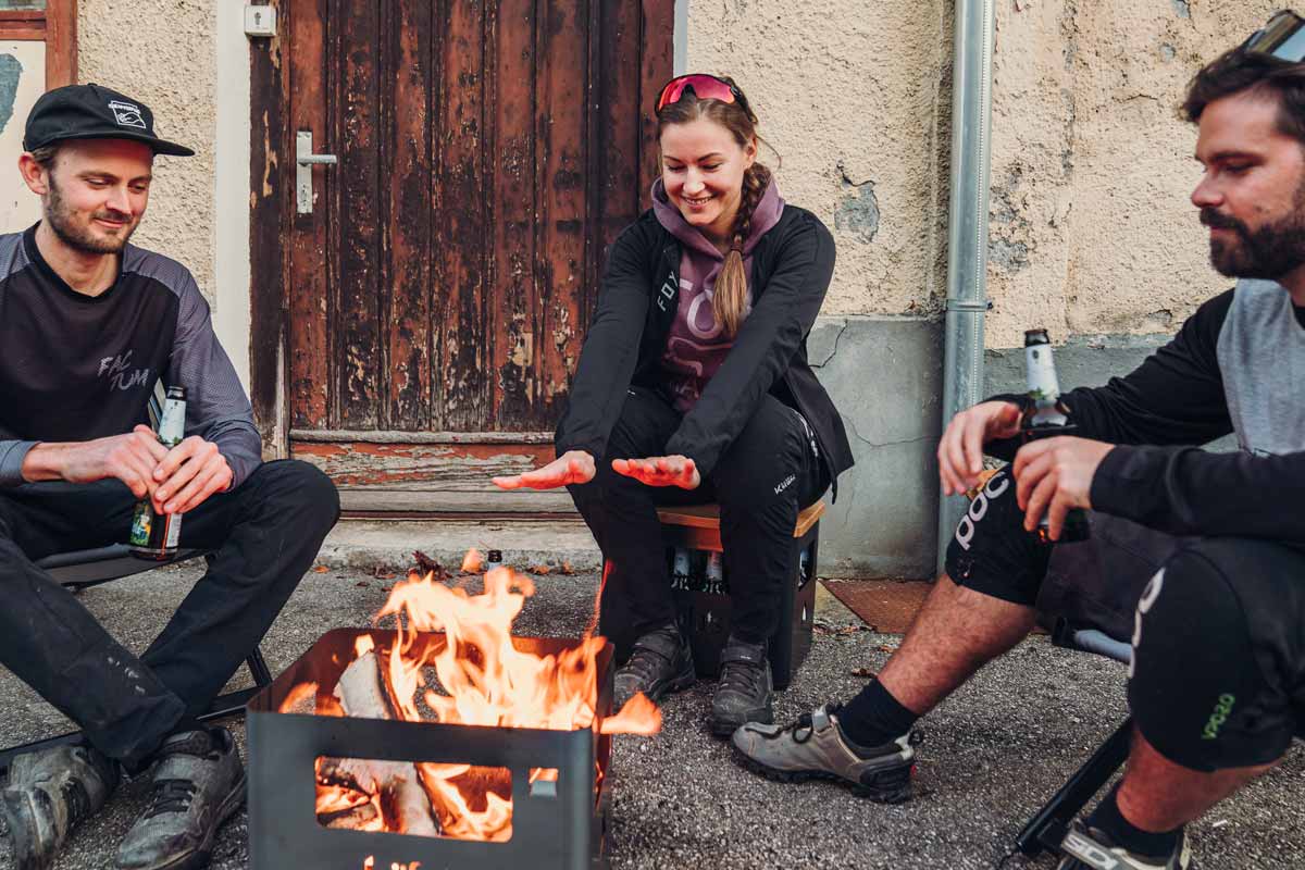 BEER BOX Feuerkorb schwarz – Produktansicht 6