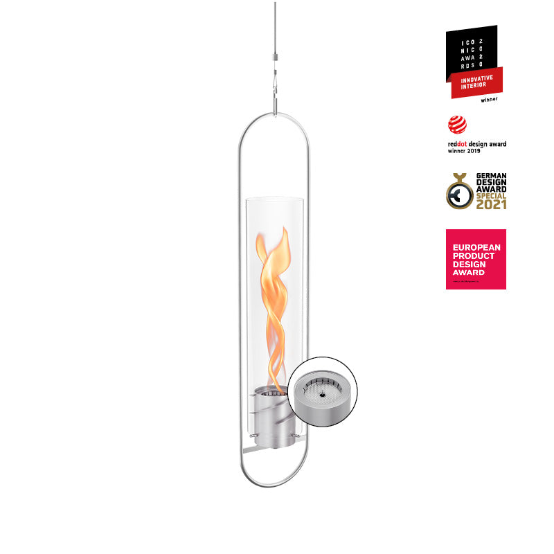 SPIN 1200 Hängefeuer silber – Produktansicht 2