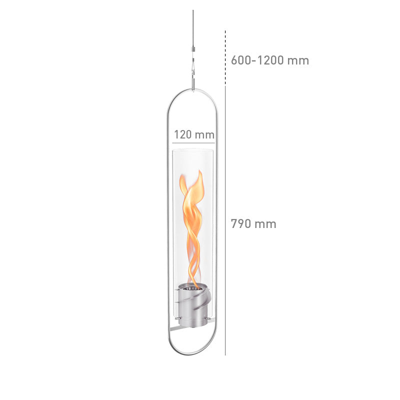 SPIN 1200 Hängefeuer silber – Produktansicht 3