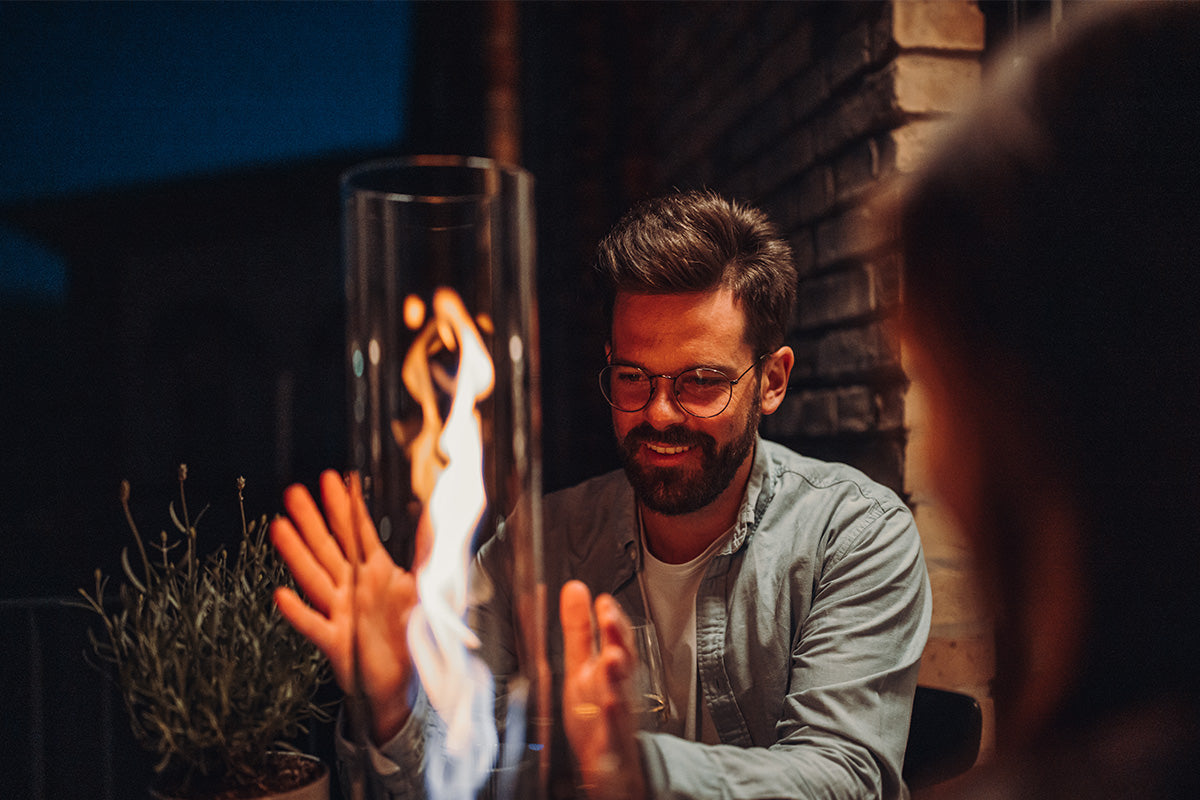 SPIN classic 90 Tischfeuer silber – Produktansicht 7
