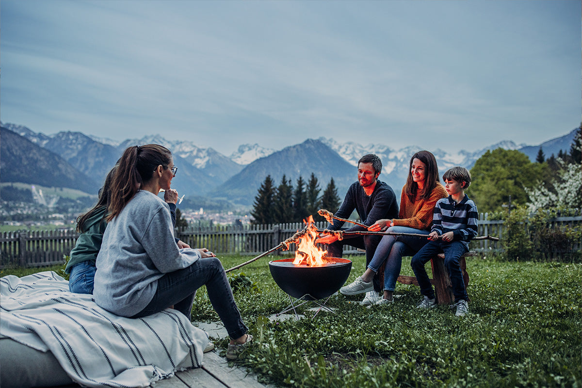 BOWL 57 Feuerschale mit Sternfuß – Produktansicht 8