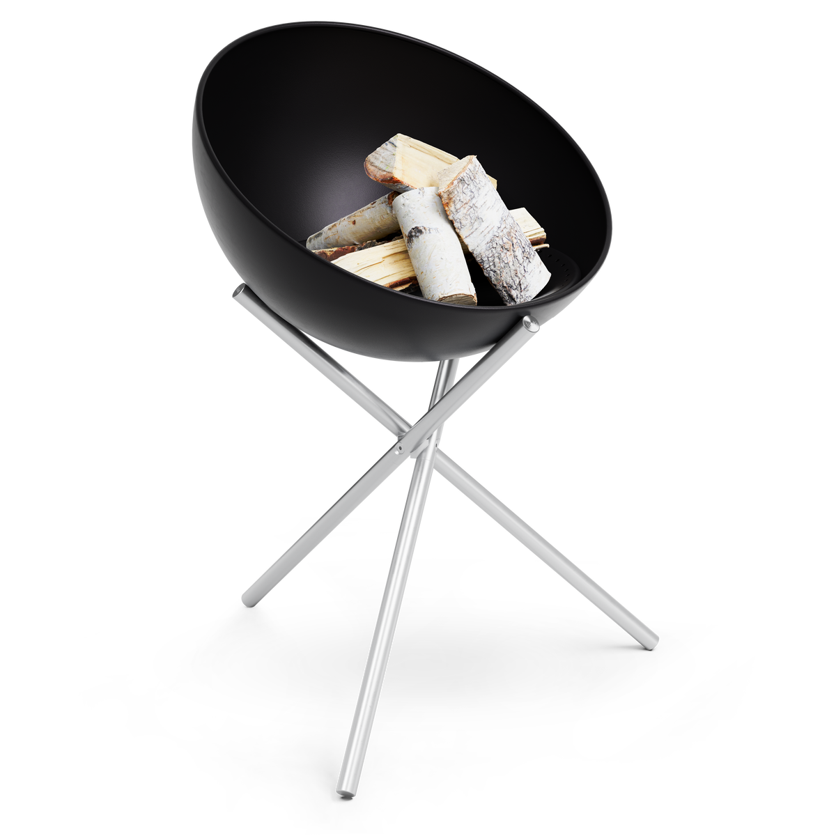 BOWL 70 Feuerschale mit Dreibein