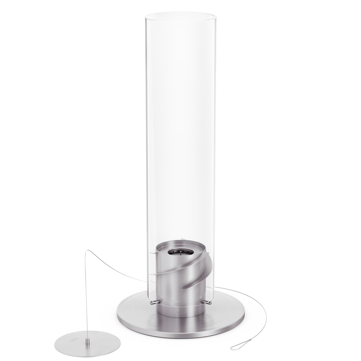 SPIN classic 1500 Standfeuer silber