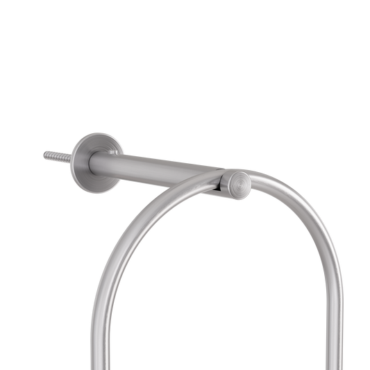 OVAL CANDLE Wandhalter silber