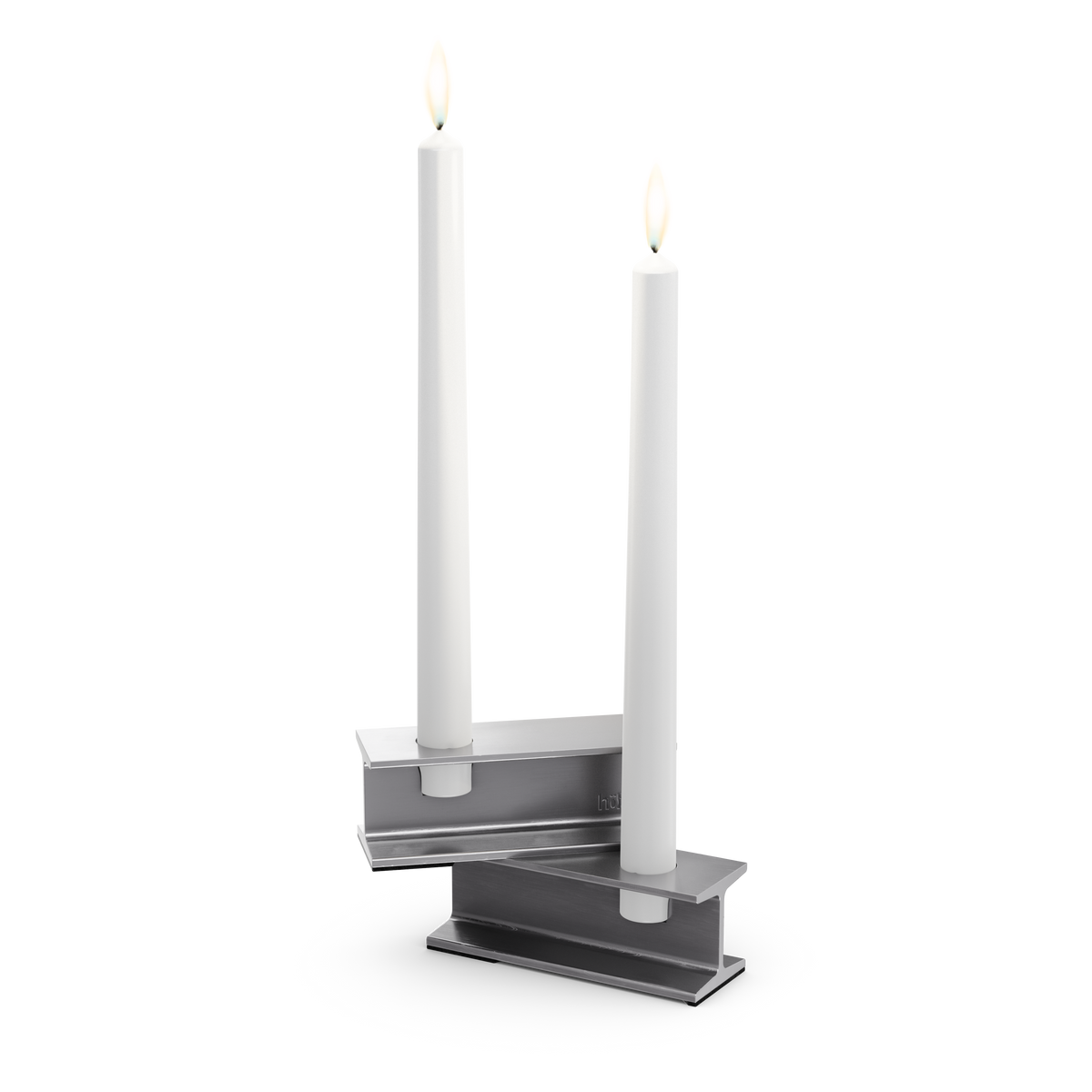 HENRY METAL I Kerzenhalter silber