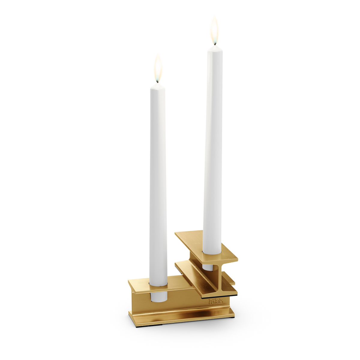 HENRY METAL I Kerzenhalter gold
