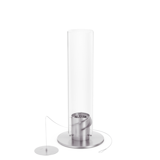 SPIN classic 1200 Tischfeuer silber