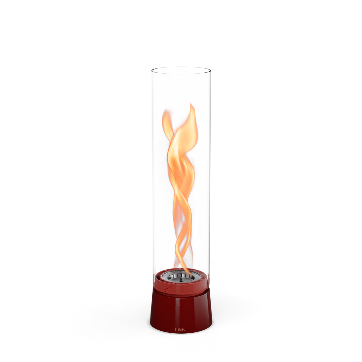 SPIN air 1200 Tischfeuer Emaille rot