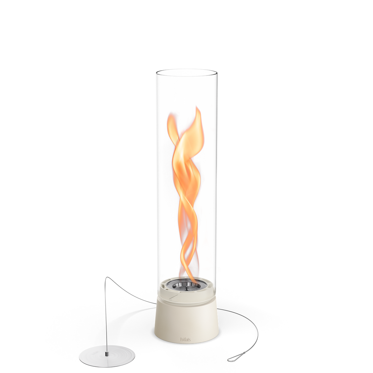SPIN air 1200 Tischfeuer creme