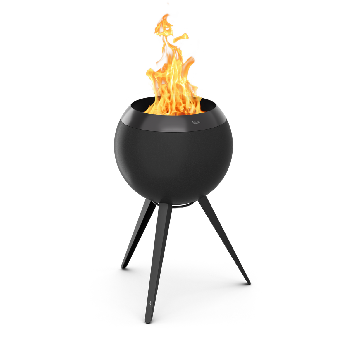 MOON 45 Plancha-Grillset hoch all black