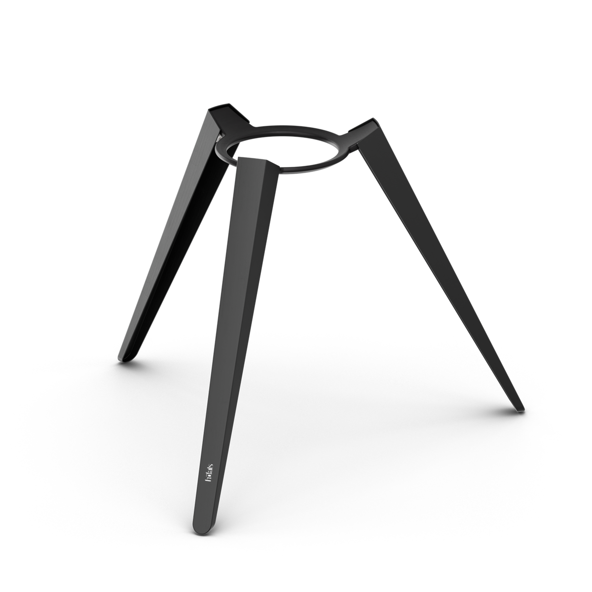 MOON 45 Feuerkorb mit hohem Fuß all black
