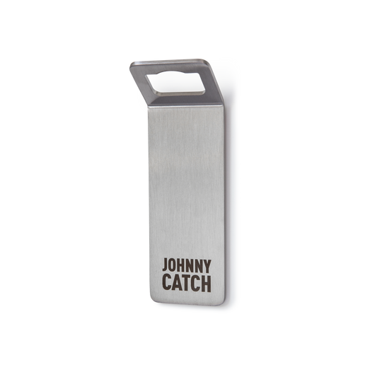 JOHNNY CATCH Magnet Flaschenöffner silber