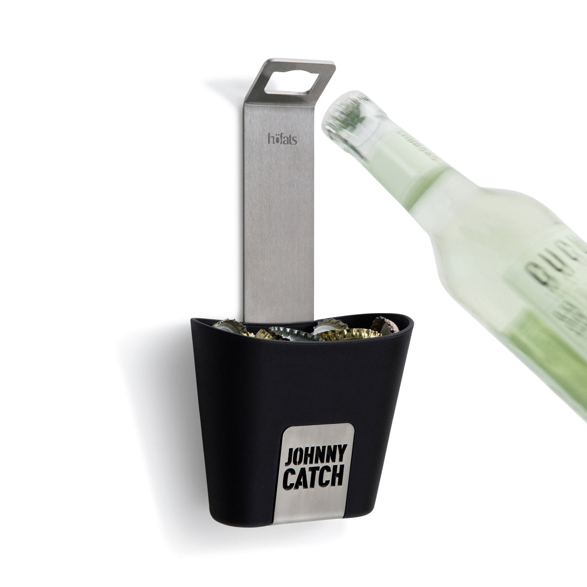 JOHNNY CATCH Cup Flaschenöffner silber