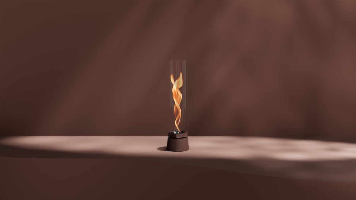 SPIN air 900 Tischfeuer rostbraun