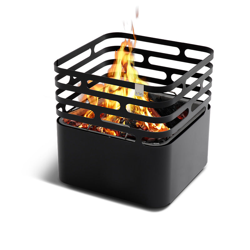 CUBE Feuerkorb schwarz – Produktansicht 1