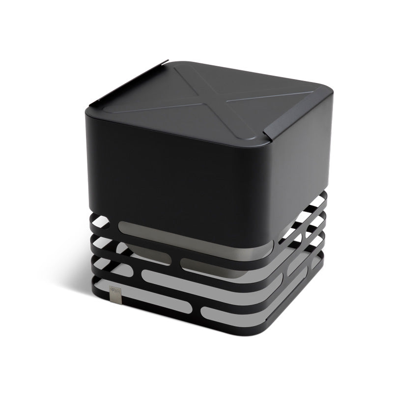 CUBE Feuerkorb schwarz – Produktansicht 4