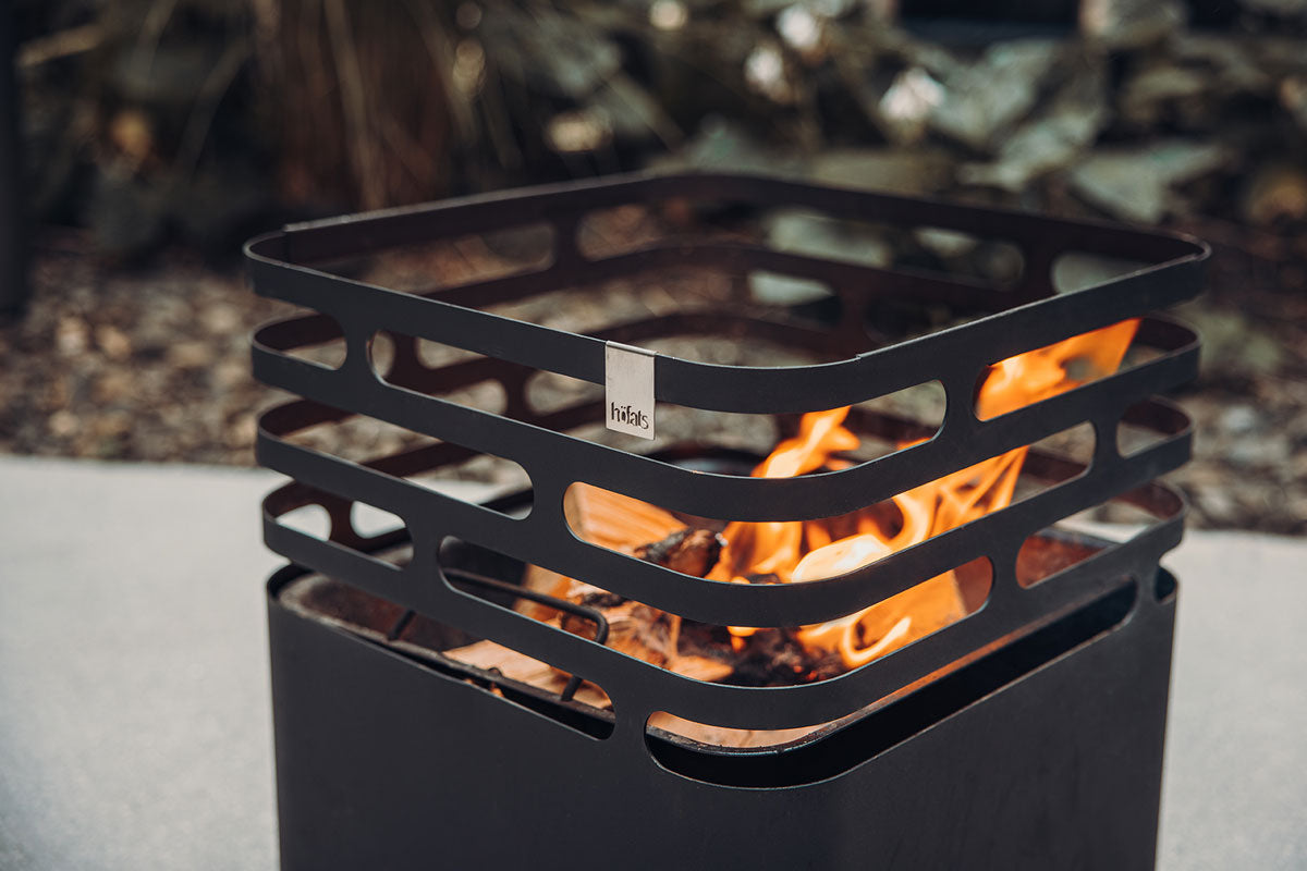 CUBE Feuerkorb schwarz – Produktansicht 8